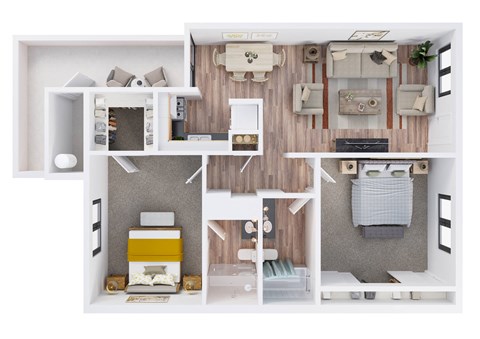 7440 East Thomas Rd 2-3 Beds Apartment for Rent - Photo Gallery 26